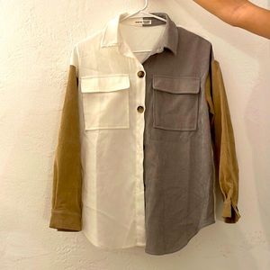 Bicolored Blouse teen 11-12y